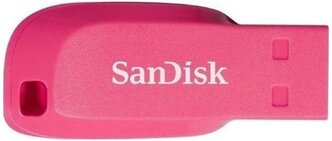SanDisk USB Drive 16Gb SanDisk Cruzer Blade Pink