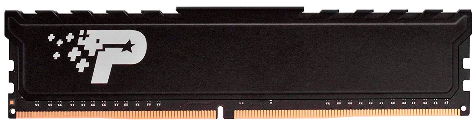 Память оперативная DDR4 4Gb Patriot Signature 2666MHz (PSP44G266681H1)
