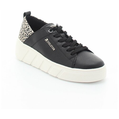 фото Кеды rieker женские демисезонные, размер 39, цвет черный, артикул w0502-00