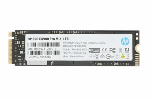 Внутренний SSD HP 1TB EX900 Pro PCIe 3x4 R/W - 1180/2250 MB/s (M2) 2280 TLC 3D NAND