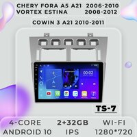 Штатная автомагнитола Teyes CC2L plus/ 2+32GB/ Chery Fora A5 A21/ Cowin 3 A21/ Vortex Estina/ Чери Фора А5/ Ковин 3/