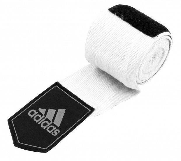 AdiBP03 Бинт эластичный Boxing Crepe Bandage белый - Adidas - Белый - 3,5 м.