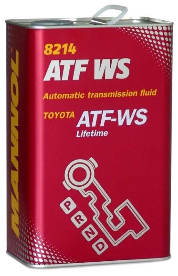 Трансмиссионное масло Mannol ATF WS Automatic Special 4L, 3065