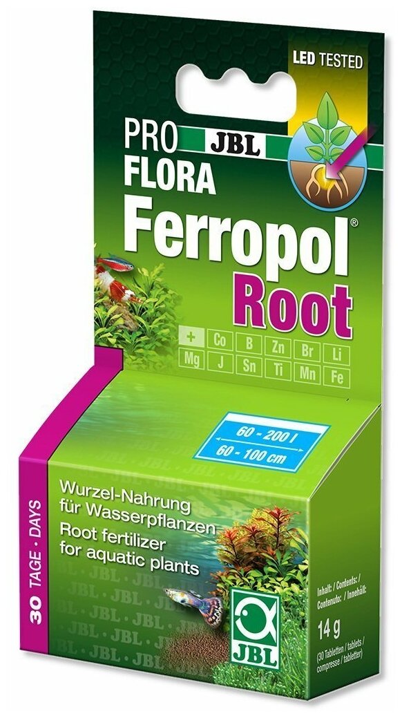 Удобрение JBL Ferropol Root 30 таблеток