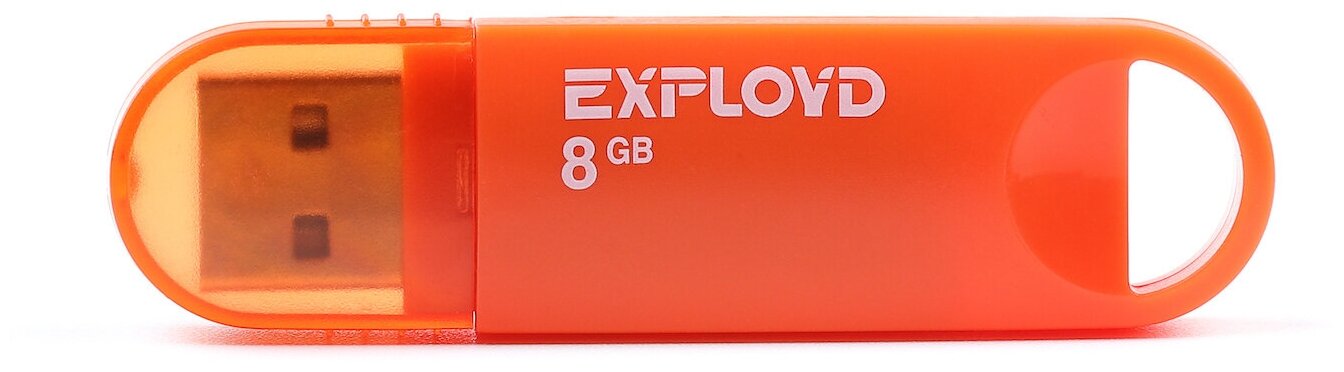 Флеш-накопитель USB 8GB Exployd 570 оранжевый