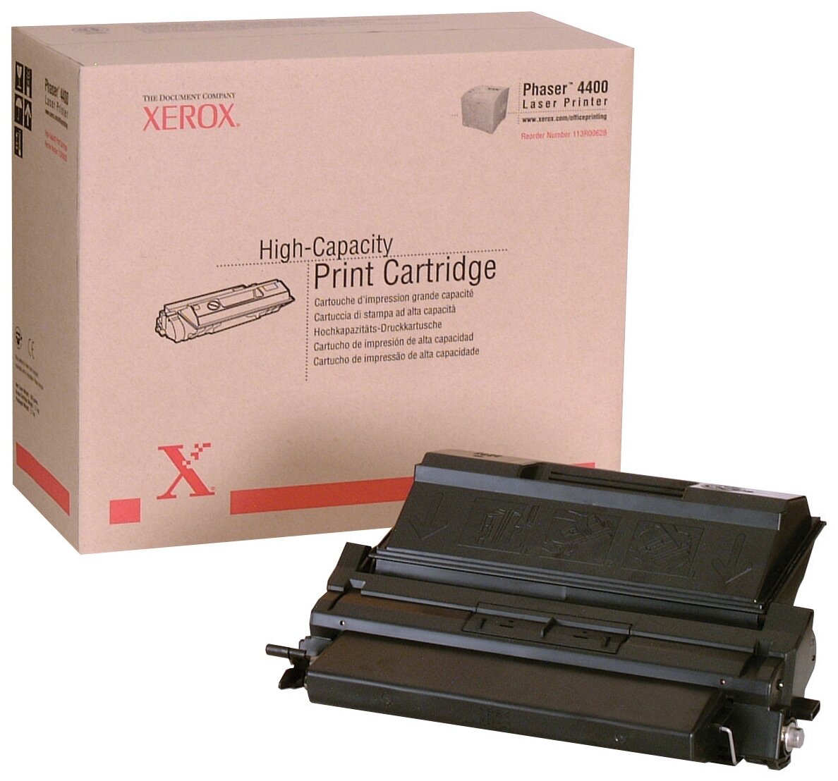 Картридж Xerox 113R00628, 15000 стр, черный