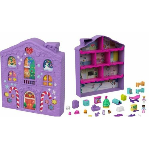 Polly pocket Адвент календарь HHX84 polly pocket набор кенгуру