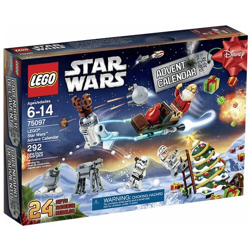 Конструктор LEGO Star Wars 75097 Рождественский календарь, 292 дет. lego star wars 75213 новогодний календарь 307 дет