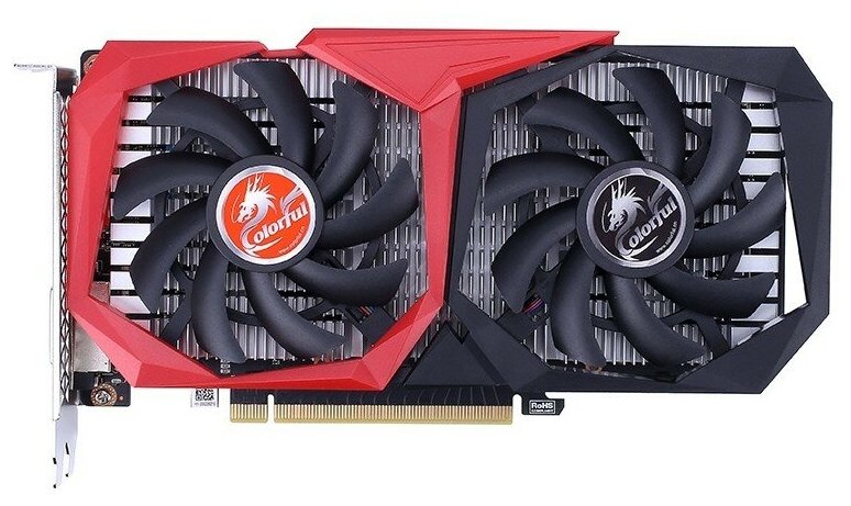 Видеокарта Colorful GeForce GTX1650 4Gb (GTX 1650 NB 4GD6-V), Retail