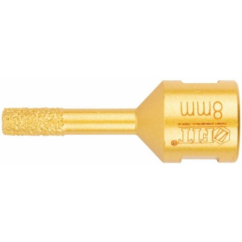 Коронка фреза кольцевая для УШМ М14 по керамограниту камню и кафелю алмазная вакуумное спекание 8х60 мм 1350₽