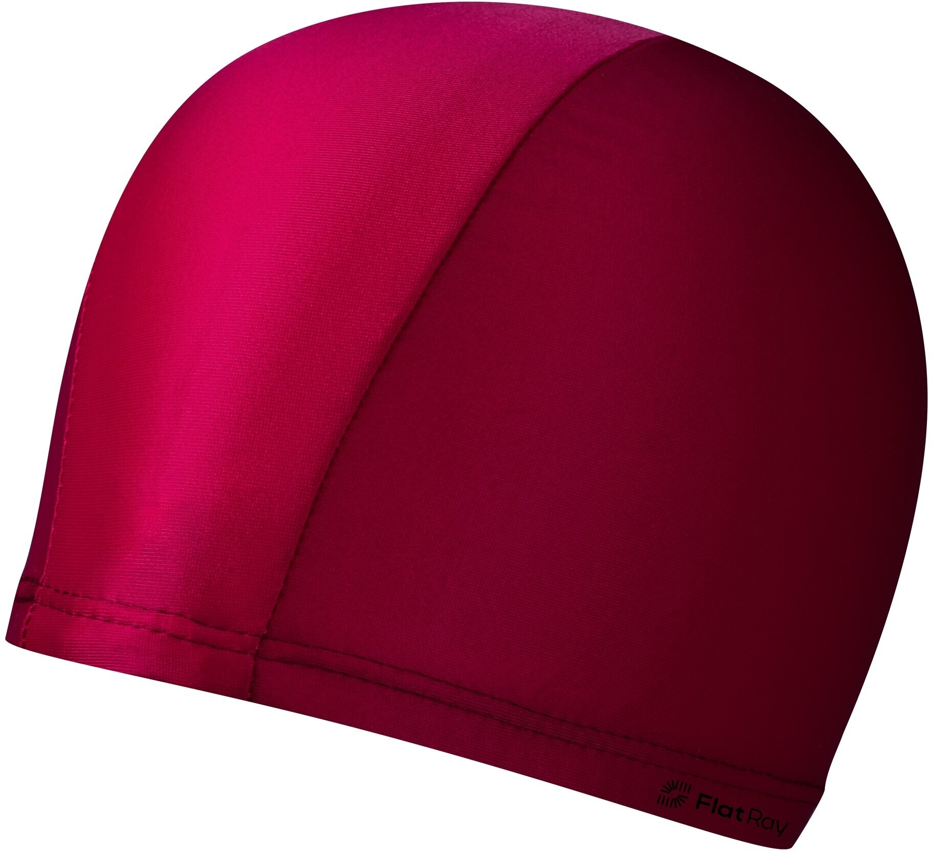 Шапочка для павания текстильная Flat Ray Lycra Cap (красный / 300)