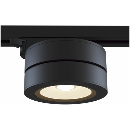 Трековый светильник MAYTONI Track lamps TR006-1-12W3K-B4K, цвет арматуры: черный, цвет плафона: черный