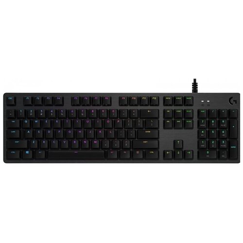 Игровая клавиатура Logitech G G512 Carbon Tactile Romer-G RGB Black USB Romer-G