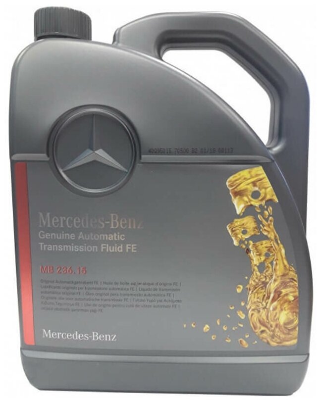 Mercedes Mercedes-Benz ATF mb 236.15 A000989270413BULR 5л