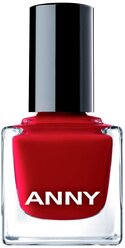Лак ANNY Cosmetics Лак для ногтей цветной, 15 мл, № 085 Only Red