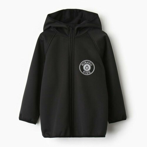 фото Толстовка minaku, размер 32, черный