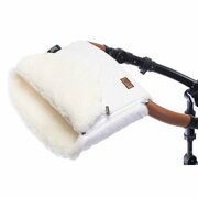 Муфта меховая для коляски Nuovita Polare Bianco (Bianco/Белый)
