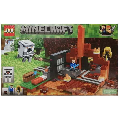 Конструктор JLB Minecraft 3D70 Портал в подземелье