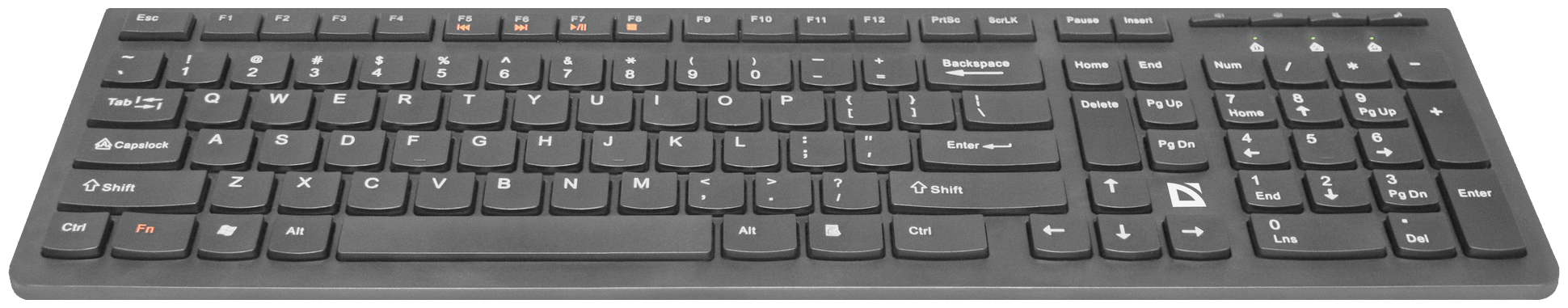 Defender Беспроводная клавиатура UltraMate SM-535 RU,черный,мультимедиа