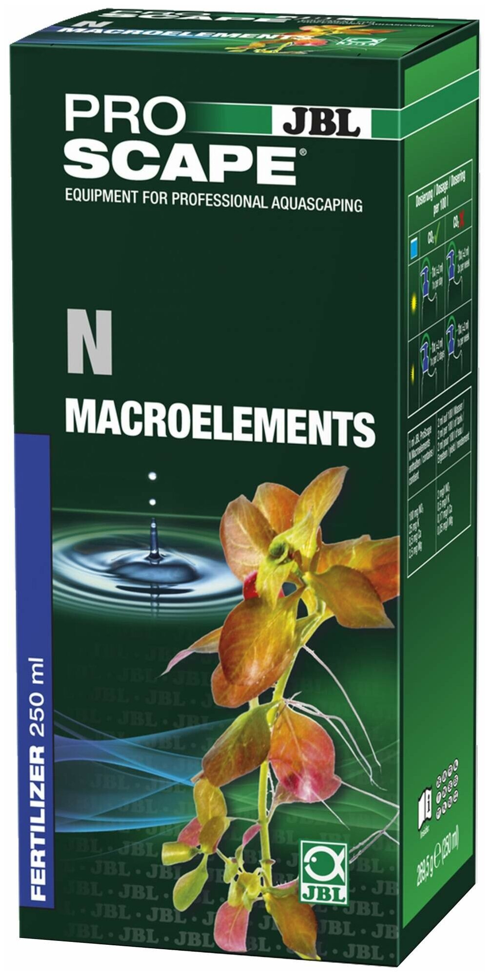 JBL ProScape N Macroelements удобрение для растений, 250 мл