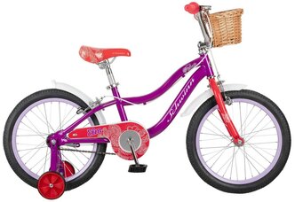 Детский велосипед Schwinn Elm 18 фиолетовый (требует финальной сборки)