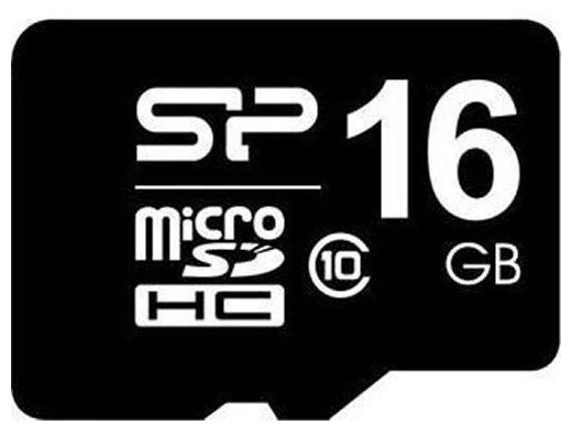 Карта памяти MicroSD 16GB Silicon Power Class 10 без адаптера