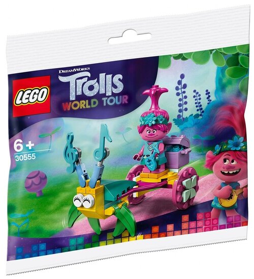 Конструктор LEGO Trolls World Tour 30555 Упряжка Розочки, 61 дет.