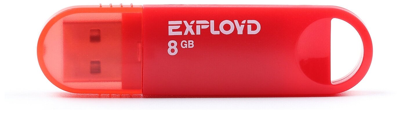 Флеш-накопитель USB 8GB Exployd 570 красный