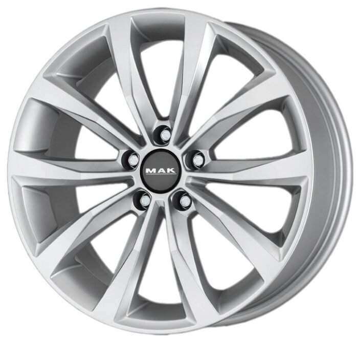 MAK F7580WFSI39WS2X R18 5x112 7,5J ET39 D66,45 MAK Wolf Silver