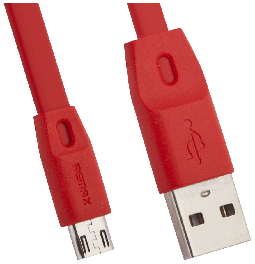 USB кабель REMAX Full Speed Series 1M Cable RC-001m Micro USB (красный)