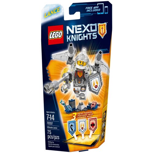LEGO Nexo Knights 70337 Абсолютная сила Ланса, 75 дет. lego® nexo knights 70315 крейсер глиняный клинок