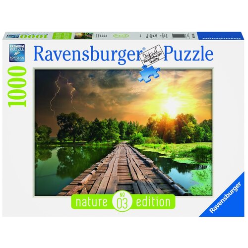 Пазл Ravensburger Таинственный свет (19538), 1000 дет. пазл ravensburger живописная ветряная мельница 1000 дет 15786