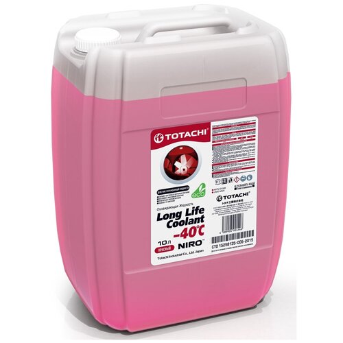 Антифриз NIRO LONG LIFE COOLANT RED -40 10 л