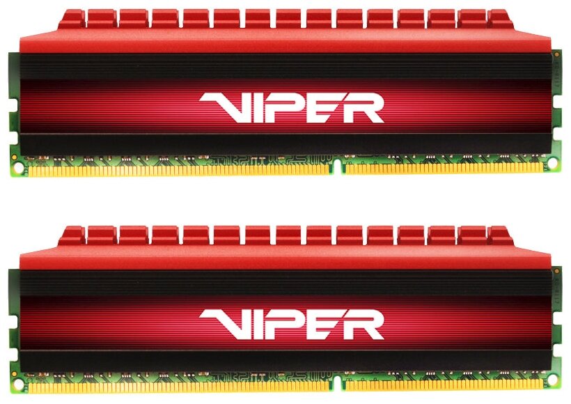 Оперативная память Patriot Viper 4 DDR4 - 2x 16Gb, 3200 МГц, DIMM, CL16 (pv432g320c6k)