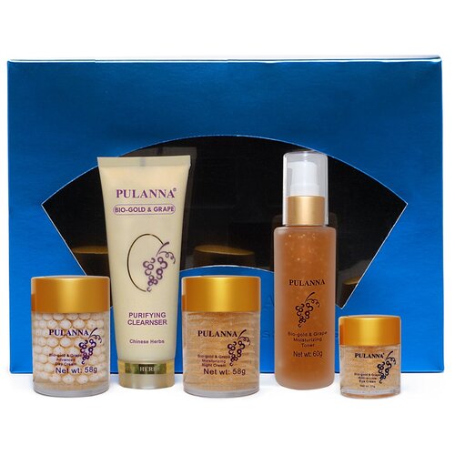 Подарочный набор -Bio-Gold & Grape Cosmetics Set