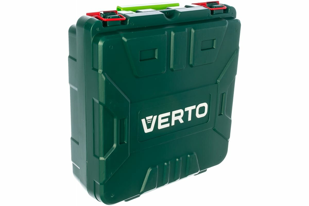 Verto Дрель-шуруповерт аккумуляторная 2 x 14.4В, Ni-Zn/1.5Aч, чемоданчик 50G185