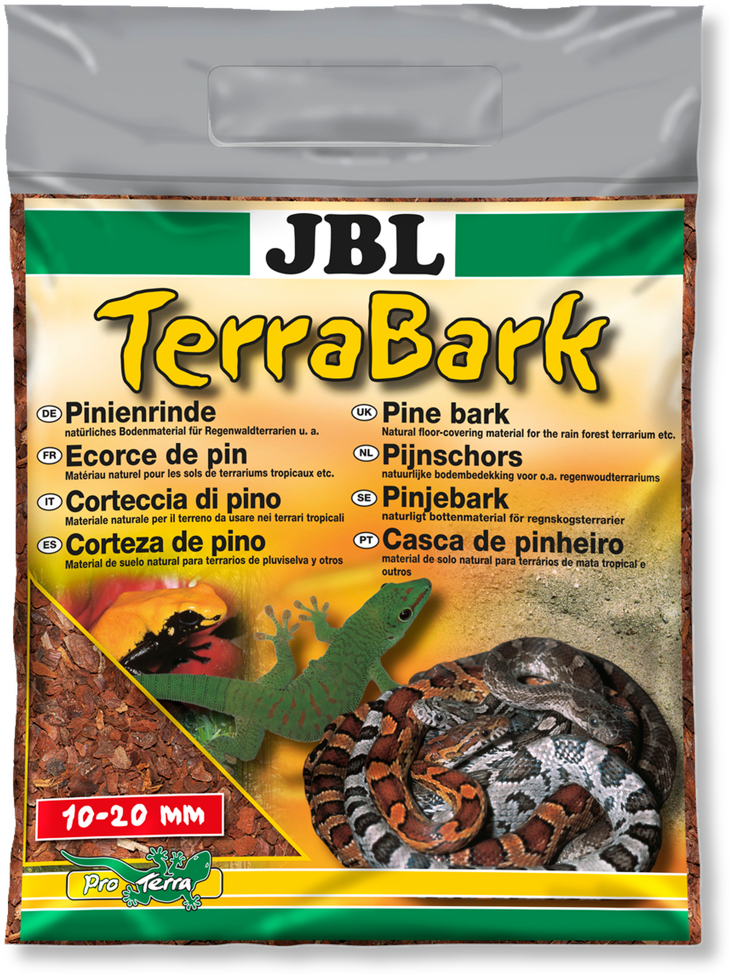 Грунт JBL TerraBark M 10-20 мм 5 л