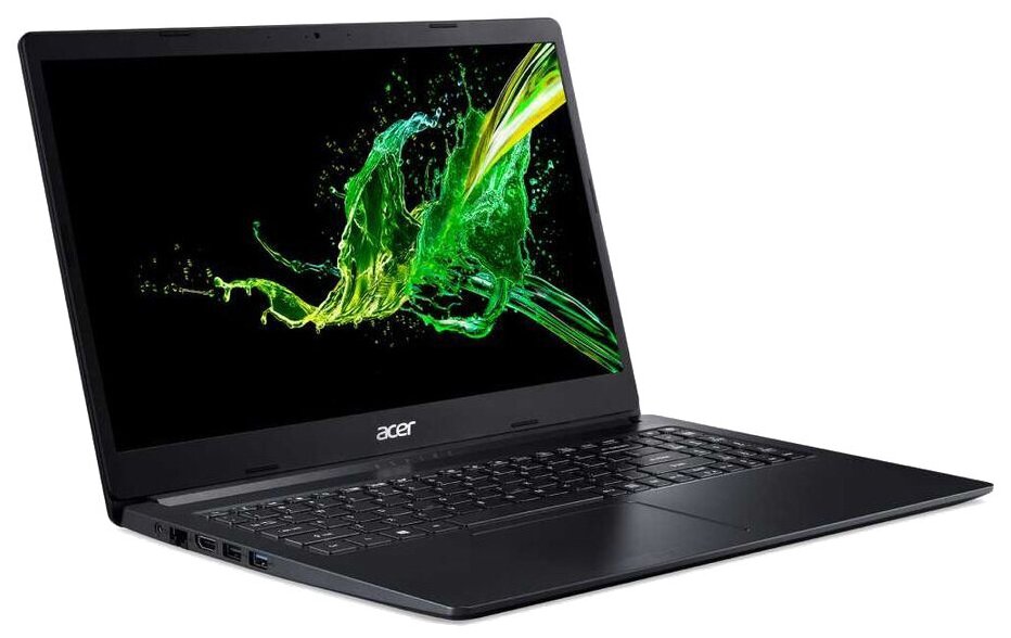 156 Ноутбук Acer ASPIRE 3 A315-34-C1JW 1920x1080 Intel Celeron N4000 11 ГГц RAM 4 ГБ HDD 1 ТБ Intel UHD Graphics 600 Linux NXHE3ER00B черный
