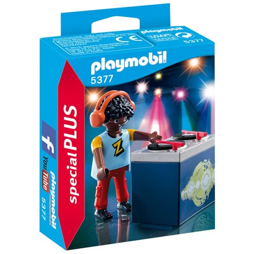 Набор с элементами конструктора Playmobil Special Plus 5377 Ди-джей, 12 дет.