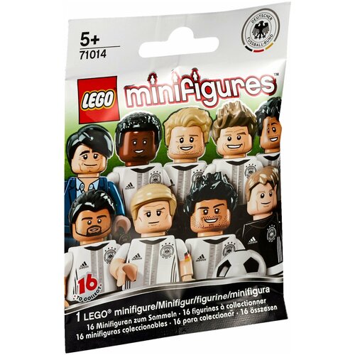 Минифигурка LEGO Collectable Minifigures 71014 Сборная Германии по футболу, 8 дет.