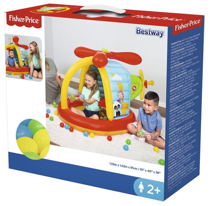 Игровой набор Вертолет с мячами 155*102*91см Bestway 93538 30464 . - фотография № 2