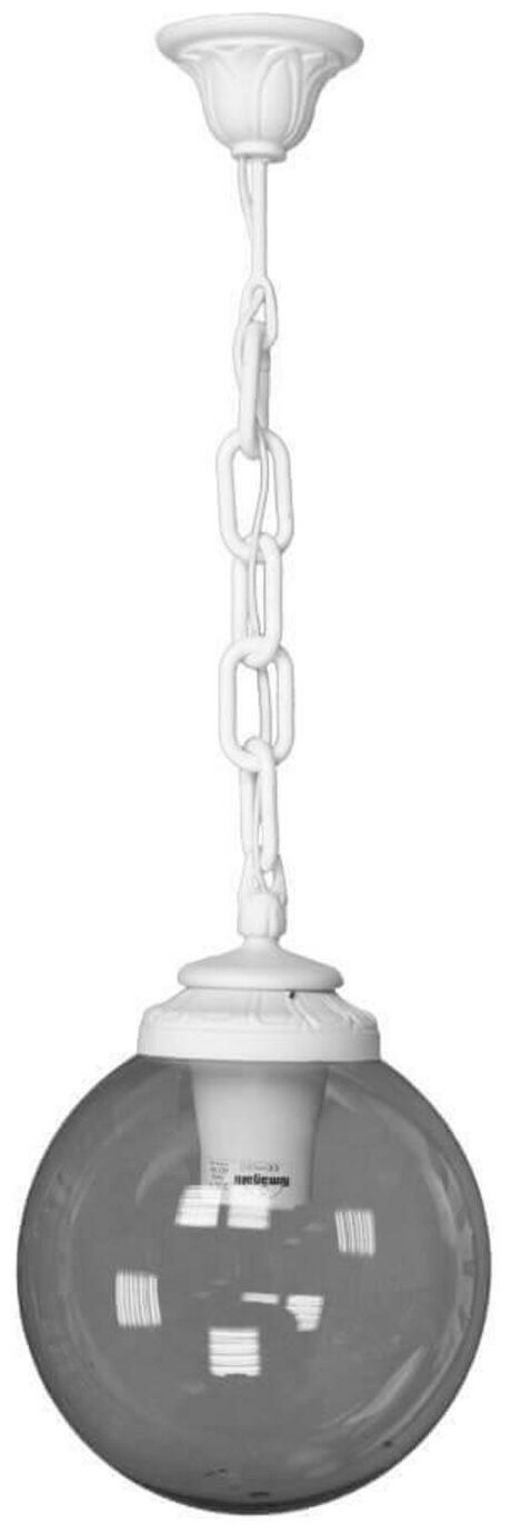 Подвесной уличный светильник Fumagalli Sichem/G250. G25.120.000.WZE27, Белый и Дымчатый