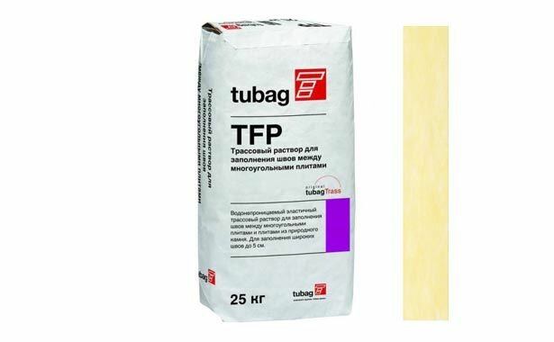 Quick-Mix TFP Трассовый раствор для заполнения швов многоугольных плит, кремово-желтый 72478
