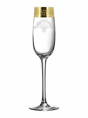 Подарочный набор бокалов для шампанского с алмазной гравировкой PROMSIZ Барокко, 175 мл, 2 шт.