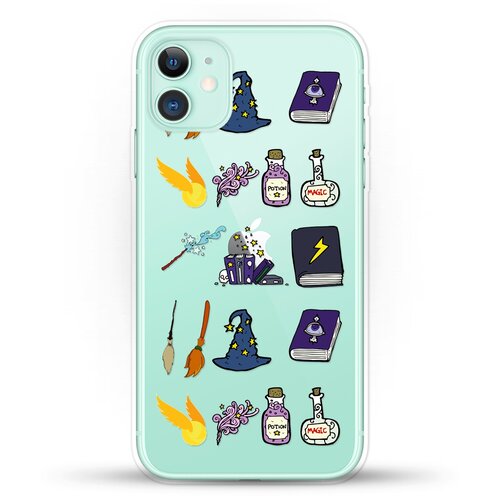 фото Силиконовый чехол узор hp на apple iphone 11 andy & paul