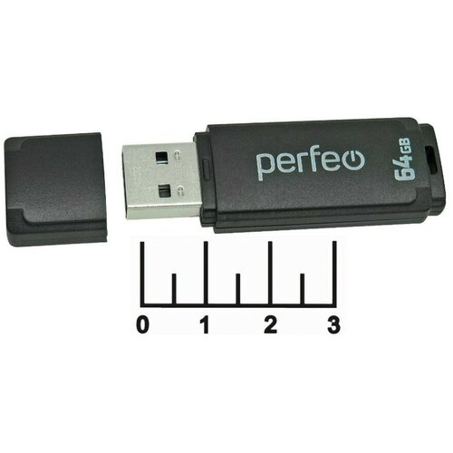 Flash USB 2.0 64Gb Perfeo C04 perfeo c04 pf c04rt016 флешка usb flash