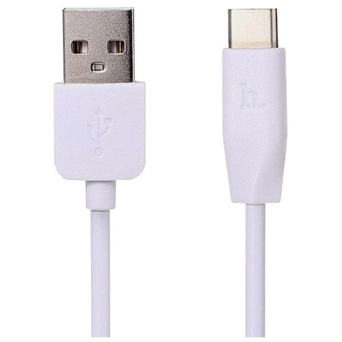 Кабель Hoco Rapid X1 USB - USB Type-C, 1 м, 1 шт., белый кабель usb type c hoco x1 rapid 100см белый 1 шт