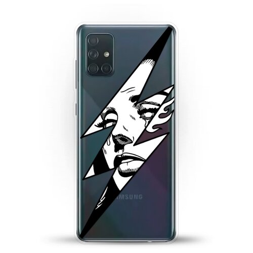 фото Силиконовый чехол молния на samsung galaxy a71 andy & paul
