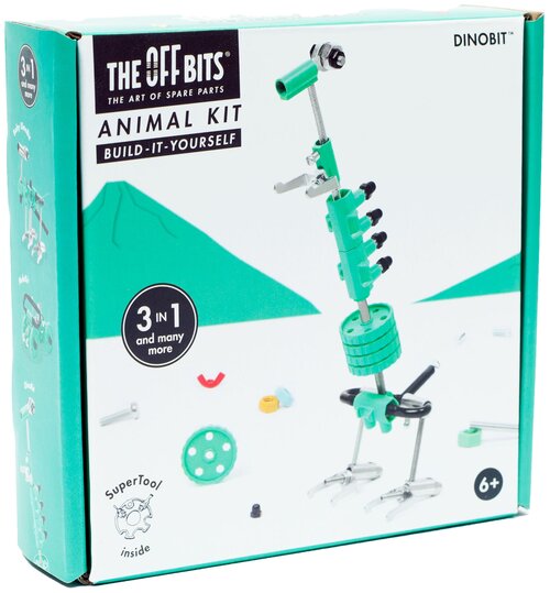 Конструктор The Offbits Animal Kit AN0006 DinoBit, 64 дет.