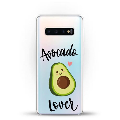 фото Силиконовый чехол любитель авокадо на samsung galaxy s10 andy & paul